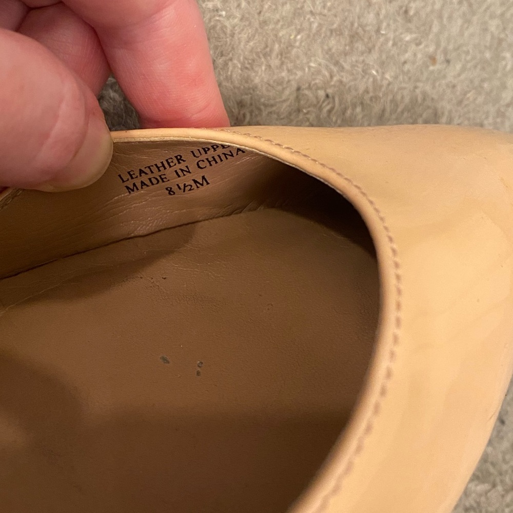 Ava & Aiden Nude Wedge Heels Size 8.5 - Picture 5 of 8